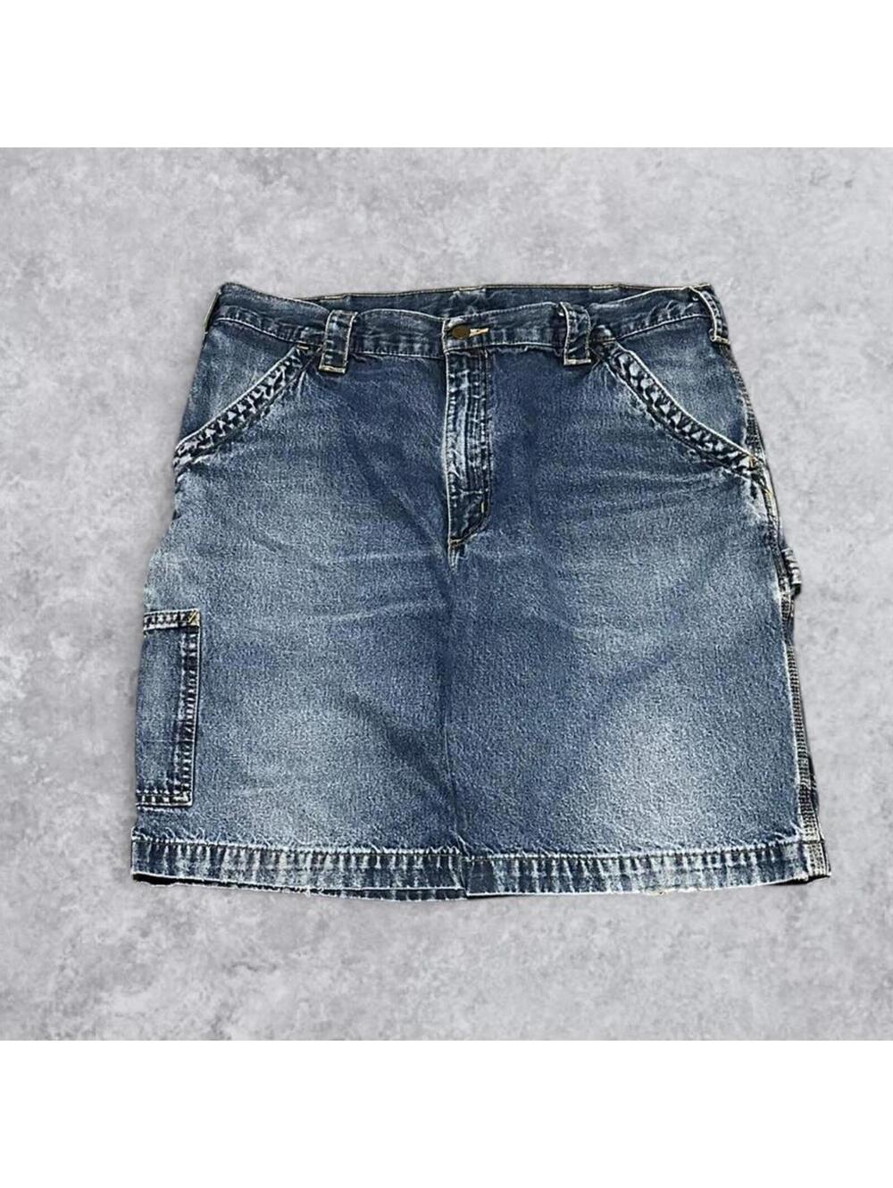 Y2K Skater Baggy Carhartt Carpenter Jorts - Size 36